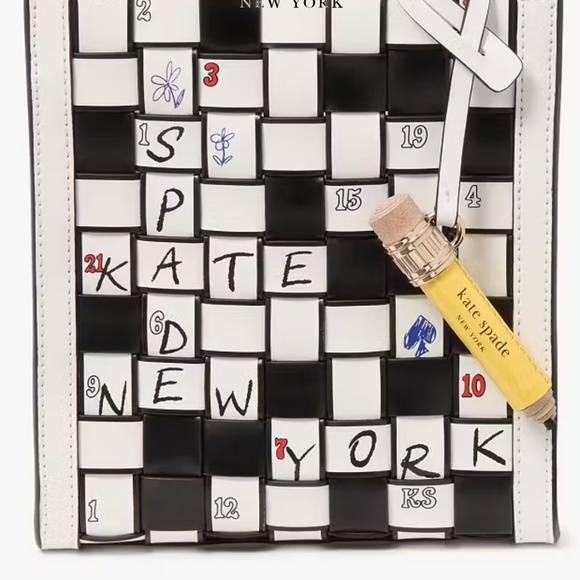 Authentic Kate Spade ♠️ World play Manhattan mini tote bag - Picture 6 of 7
